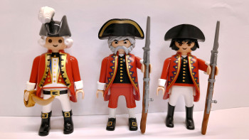 3x Playmobil Custom British Soldiers RedCoat #1