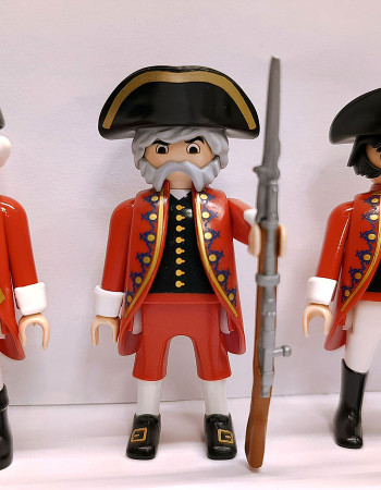 3x Playmobil Custom British Soldiers RedCoat #1