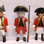 3x Playmobil Custom British Soldiers RedCoat #1