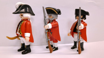 3x Playmobil Custom British Soldiers RedCoat #1