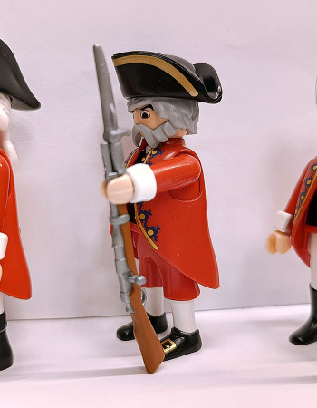 3x Playmobil Custom British Soldiers RedCoat #1