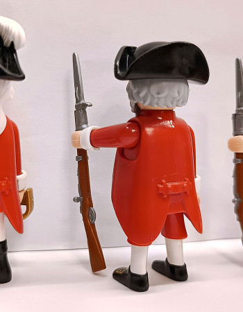 3x Playmobil Custom British Soldiers RedCoat #1
