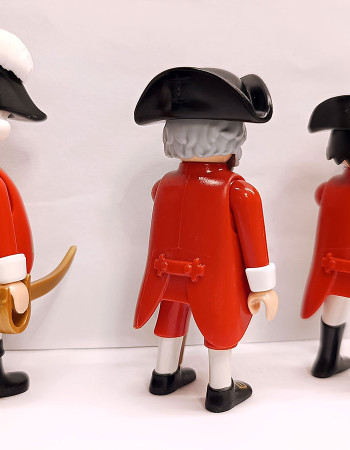 3x Playmobil Custom British Soldiers RedCoat #1