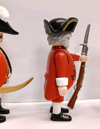 3x Playmobil Custom British Soldiers RedCoat #1