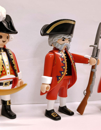 3x Playmobil Custom British Soldiers RedCoat #1