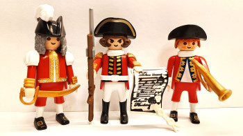 3x Playmobil Custom British Soldiers RedCoat #2