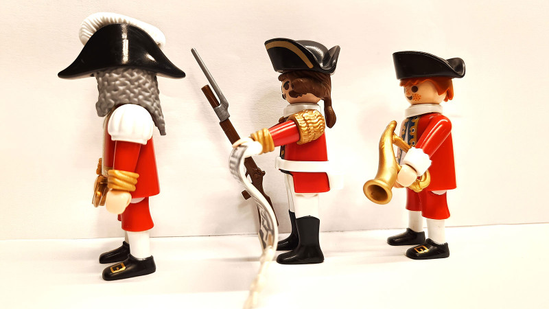 3x Playmobil Custom British Soldiers RedCoat #2