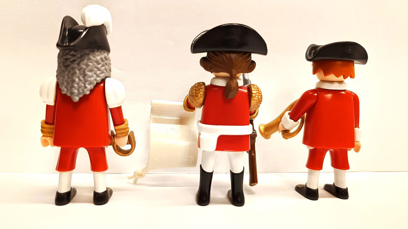 3x Playmobil Custom British Soldiers RedCoat #2