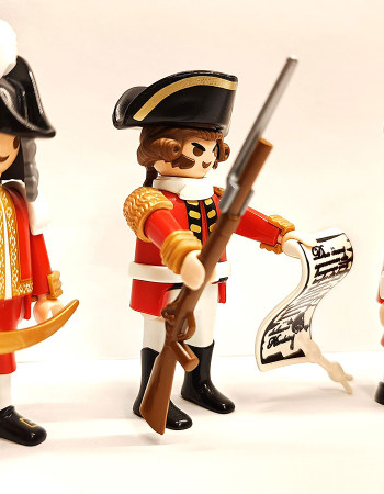 3x Playmobil Custom British Soldiers RedCoat #2