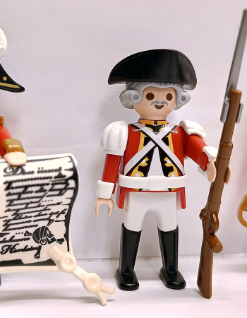 3x Playmobil Custom British Soldiers RedCoat #3