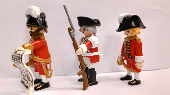 3x Playmobil Custom British Soldiers RedCoat #3