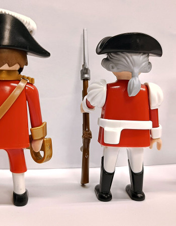 3x Playmobil Custom British Soldiers RedCoat #3