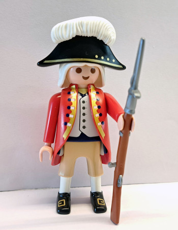 Playmobil Custom RedCoat Soldier - British Soldier - Rotroke #1