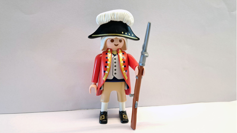 Playmobil Custom RedCoat Soldier - British Soldier - Rotroke #1