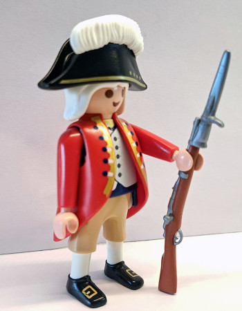 Playmobil Custom RedCoat Soldier - British Soldier - Rotroke #1