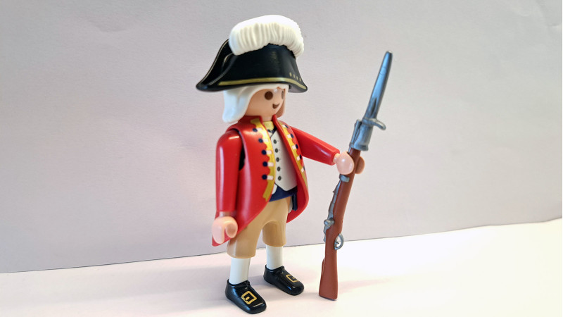 Playmobil Custom RedCoat Soldier - British Soldier - Rotroke #1