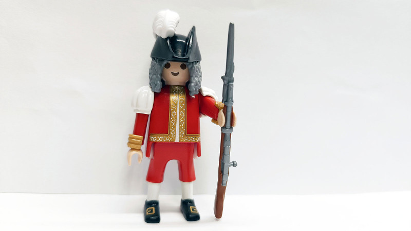 Playmobil Custom RedCoat Soldier - British Soldier - Rotroke