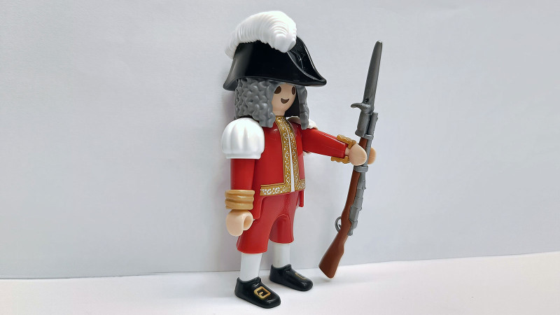 Playmobil Custom RedCoat Soldier - British Soldier - Rotroke