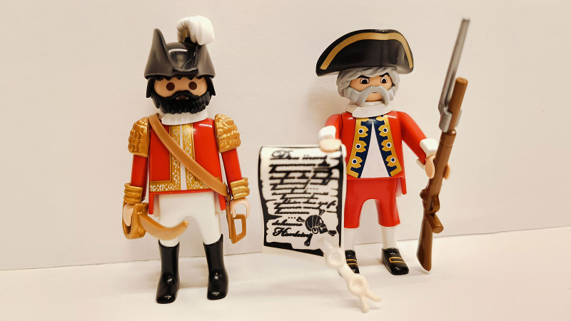 2x Playmobil Custom British Soldiers RedCoat #2