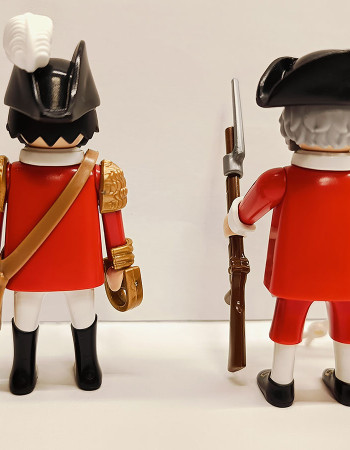 2x Playmobil Custom British Soldiers RedCoat #2