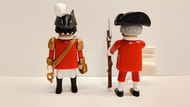 2x Playmobil Custom British Soldiers RedCoat #2