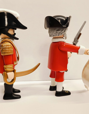 2x Playmobil Custom British Soldiers RedCoat #2