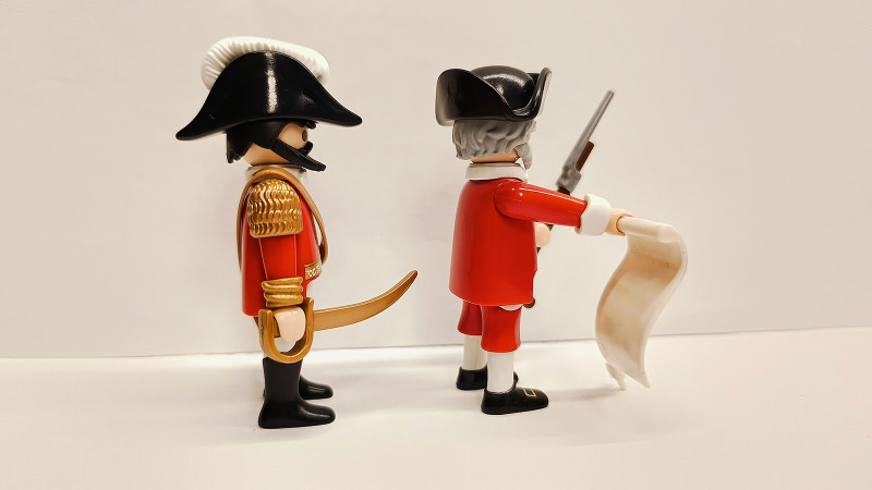 2x Playmobil Custom British Soldiers RedCoat #2
