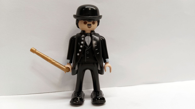 Playmobil Custom Charlie Chaplin - Charlot (Tramp)