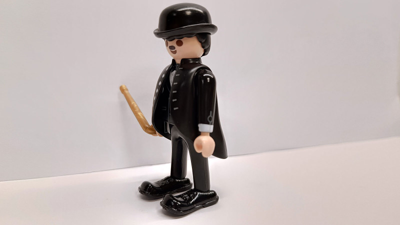 Playmobil Custom Charlie Chaplin - Charlot (Tramp)