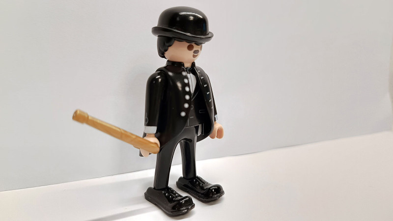 Playmobil Custom Charlie Chaplin - Charlot (Tramp)