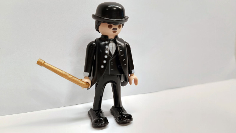 Playmobil Custom Charlie Chaplin - Charlot (Tramp)