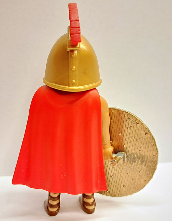 Playmobil Custom Gold Ancient Greek Warrior #1