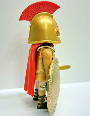 Playmobil Custom Gold Ancient Greek Warrior #1