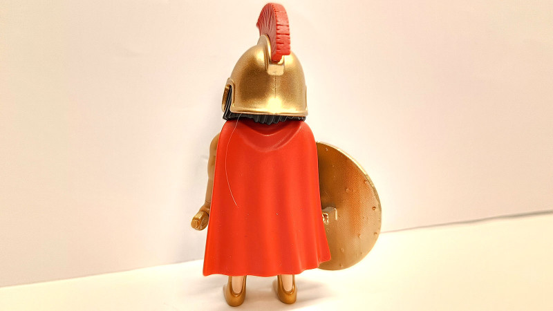 Playmobil Custom Gold Ancient Greek Warrior #2