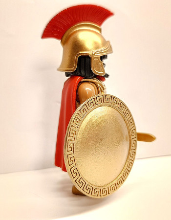 Playmobil Custom Gold Ancient Greek Warrior #2