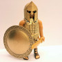 Playmobil Custom Gold Ancient Greek Warrior #3