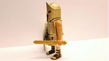 Playmobil Custom Gold Ancient Greek Warrior #3