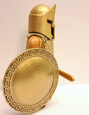 Playmobil Custom Gold Ancient Greek Warrior #3