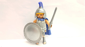 Playmobil Custom Silver Ancient Greek Warrior #6