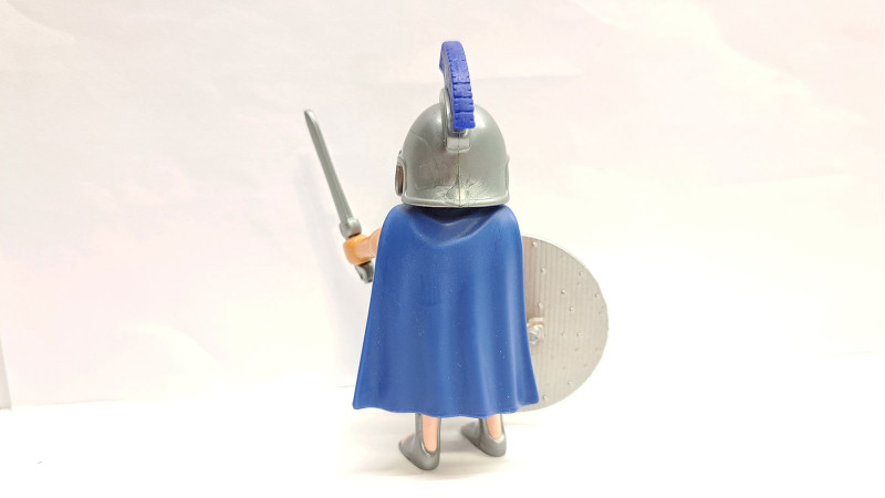 Playmobil Custom Silver Ancient Greek Warrior #6