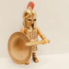 Playmobil Custom Gold Ancient Greek Warrior #7