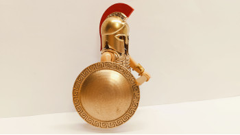 Playmobil Custom Gold Ancient Greek Warrior #7