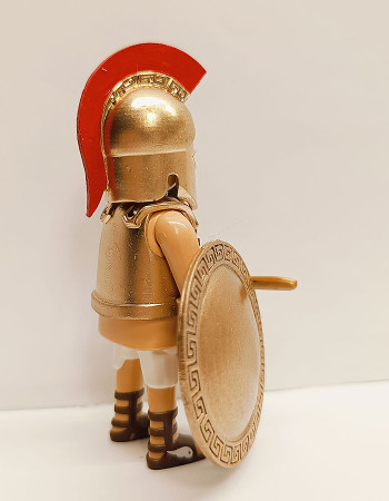 Playmobil Custom Gold Ancient Greek Warrior #7