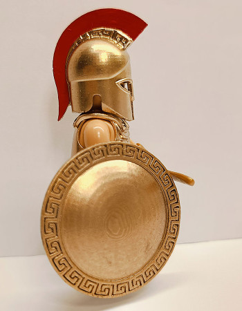 Playmobil Custom Gold Ancient Greek Warrior #7