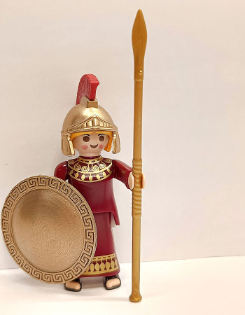 Playmobil Custom Ancient Greek Female Figure - Warrior