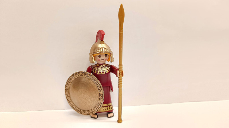 Playmobil Custom Ancient Greek Female Figure - Warrior