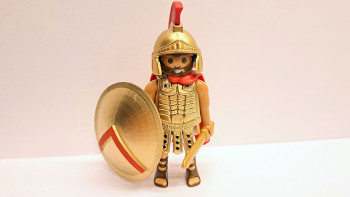 Playmobil Custom Gold Ancient Greek Spartan Warrior #5