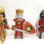 3x Playmobil Lionheart Knight - Henry the Lion