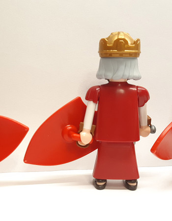 3x Playmobil Lionheart Knight - Henry the Lion