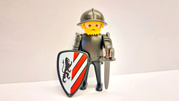 Playmobil Custom Black LionHeart Knight